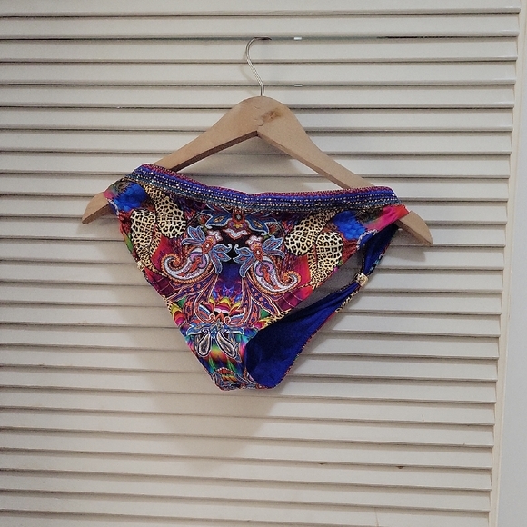 Colorful Patterned Bikini Bottom - Picture 2 of 5